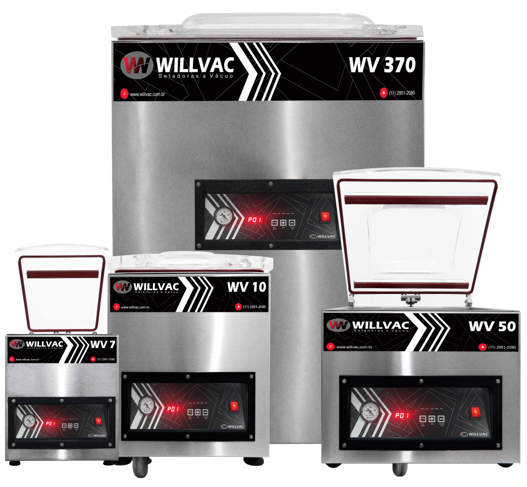 Linha Completa de Máquinas a Vácuo