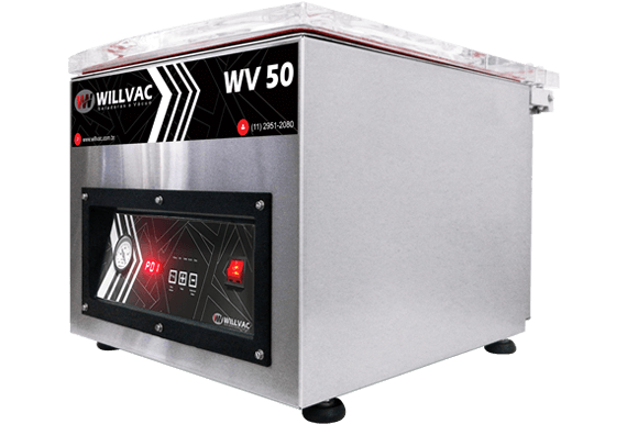 Detalhes Máquina a Vacuo Modelo WV 50