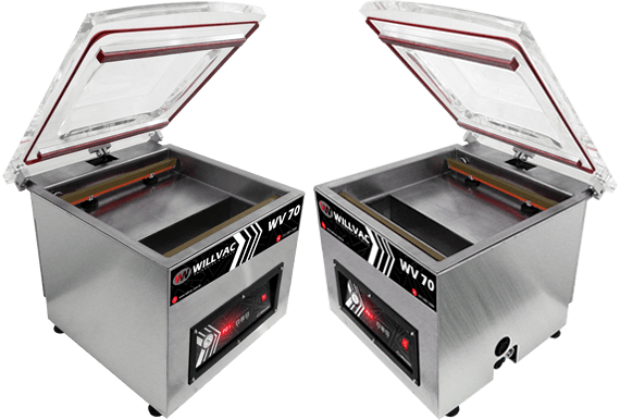 Detalhes Máquina a Vacuo Modelo WV 70